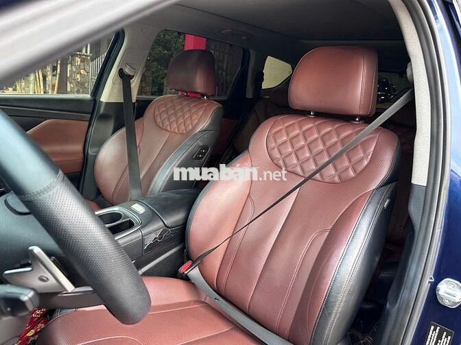 Hyundai Santa Fe 2022 Premium 2.2D xanh Cavansite