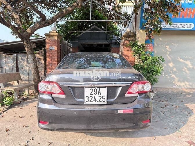 Toyota Corolla Altis 2011 Đen 125000 km