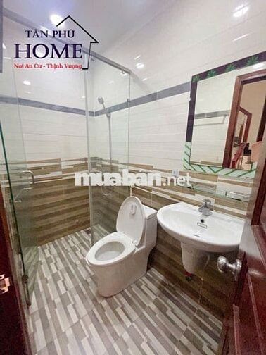 Hẻm 6m TÔ HIỆU, 4 Tấm, 4 x 15m, 5 Phòng Ngủ, 4 wc, sân Thượng