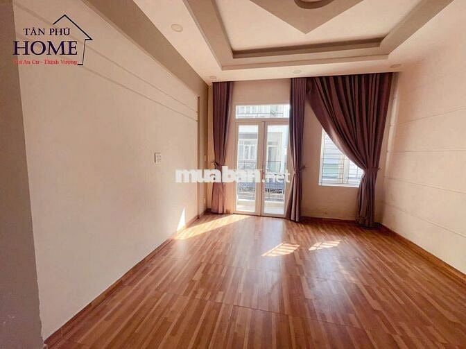 Hẻm 6m TÔ HIỆU, 4 Tấm, 4 x 15m, 5 Phòng Ngủ, 4 wc, sân Thượng