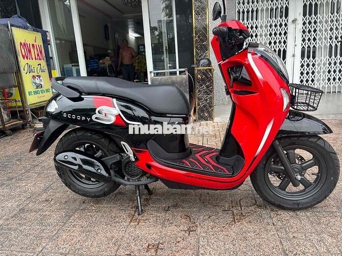 Honda Scoopy Đỏ đen 780km