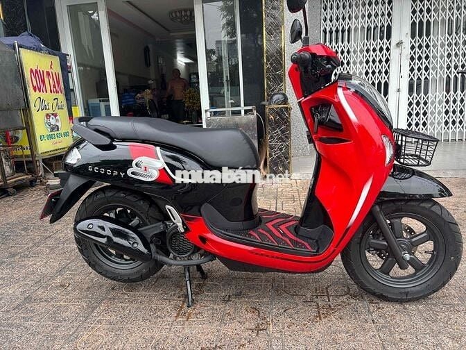 Honda Scoopy Đỏ đen 780km
