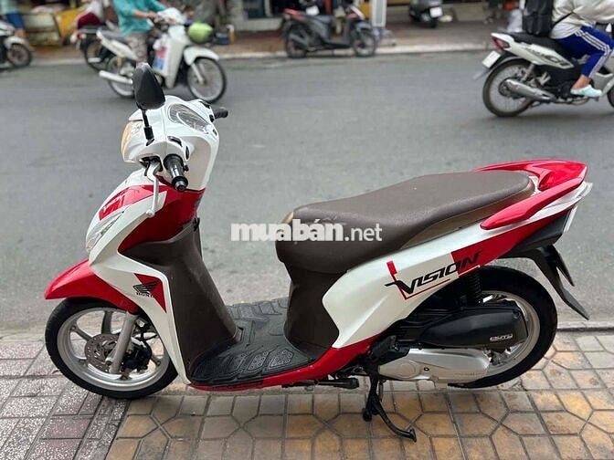 Honda Vision 2020 Đỏ trắng Smartkey