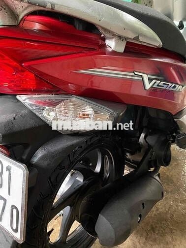 Honda Vision 2012 màu Đỏ