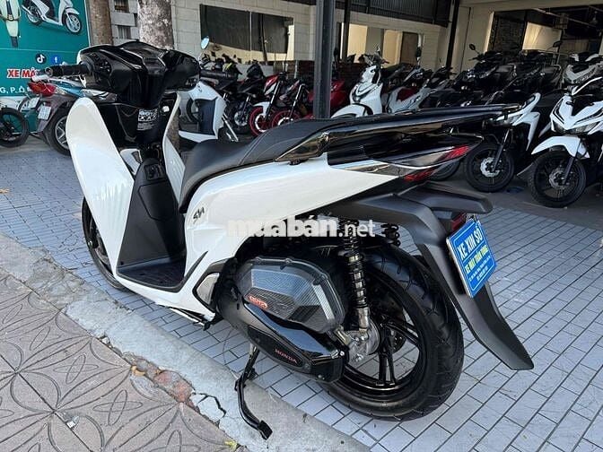 Honda SH 125 CBS 2020 Trắng đen