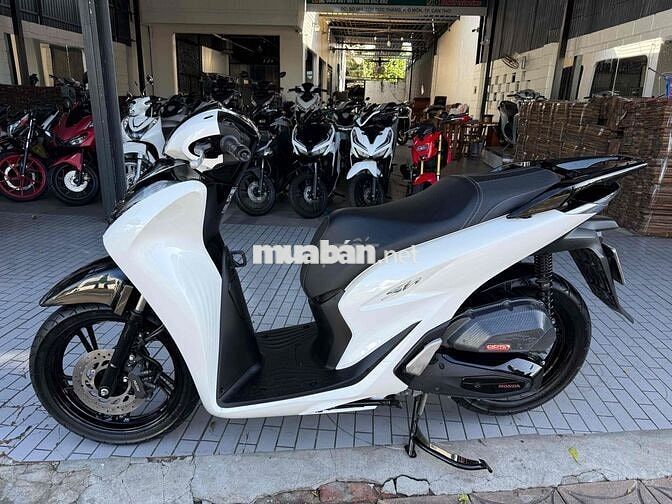 Honda SH 125 CBS 2020 Trắng đen