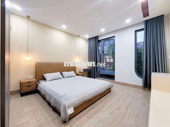 cho thuê nhà mới đẹp full nội thất hẻm xe hơi phạm văn chiêup9 gò vấp
