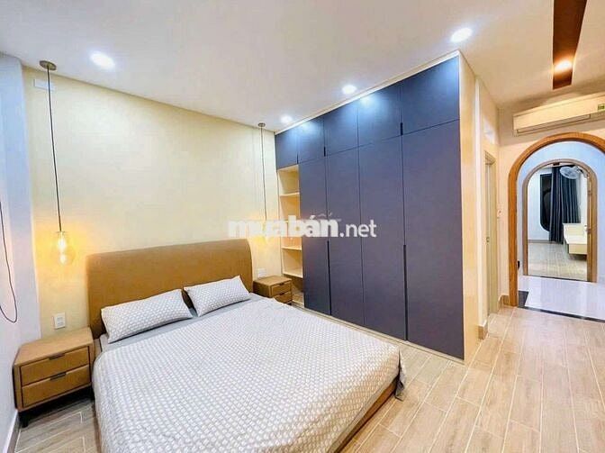 cho thuê nhà mới đẹp full nội thất hẻm xe hơi phạm văn chiêup9 gò vấp