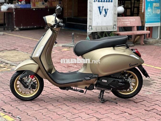* Vespa Sprint 2022 Vàng Đồng TFT - Odo 968 KM
