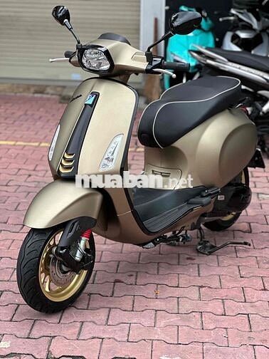 * Vespa Sprint 2022 Vàng Đồng TFT - Odo 968 KM