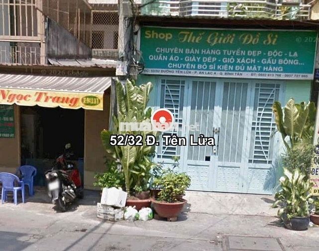 Cho thuê nhà mặt tiền Tên Lửa siêu rẻ