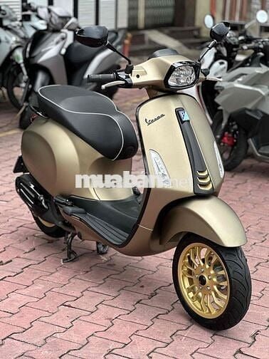 * Vespa Sprint 2022 Vàng Đồng TFT - Odo 968 KM