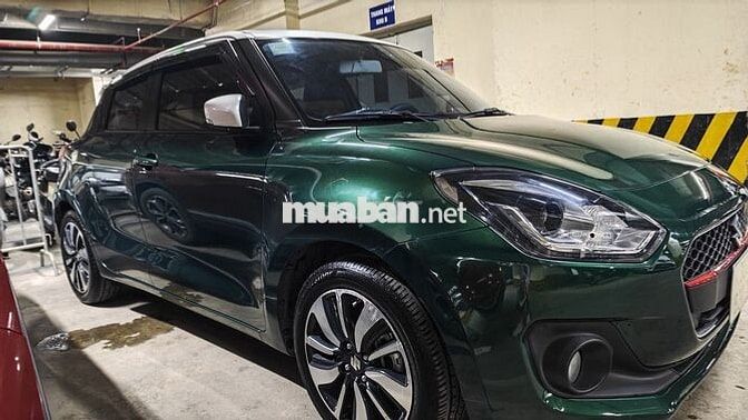 Suzuki Swift 2020 Xanh trắng 60.000 km