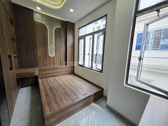 Nhà Bình Tân full nội thất 90m2 , 3 lầu khu VIP Gò Xoài ngay sát chợ