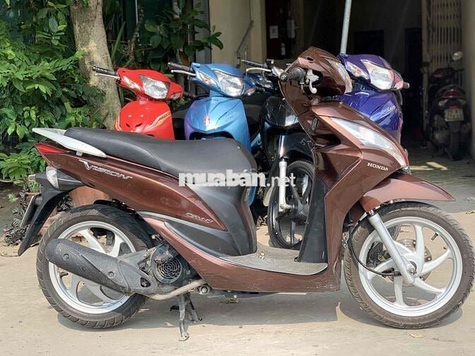 Honda Vision Nữ màu Nâu Đã sử dụng
