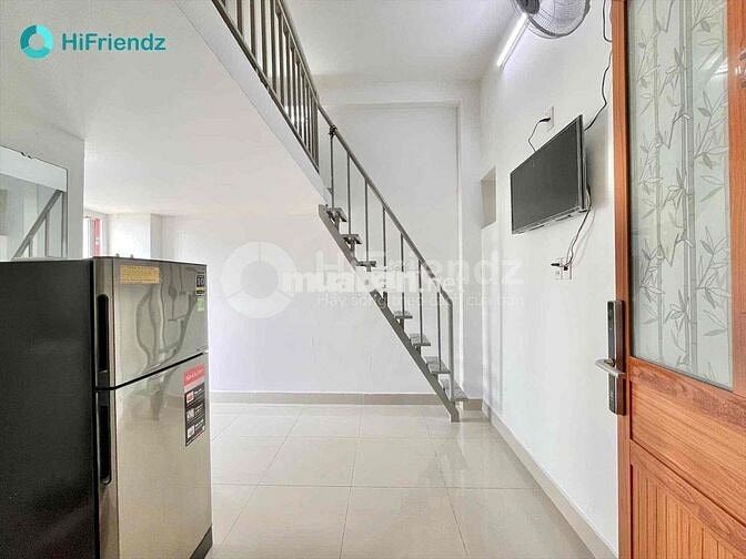 Phòng Duplex có gác 27m2 có ban công giá rẻ gần Lotte mart quận 7