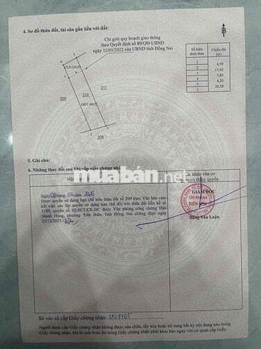 Đất SHR hẻm ô tô 1555 Bùi Hữu Nghĩa DT 85,5m tc 69,5m