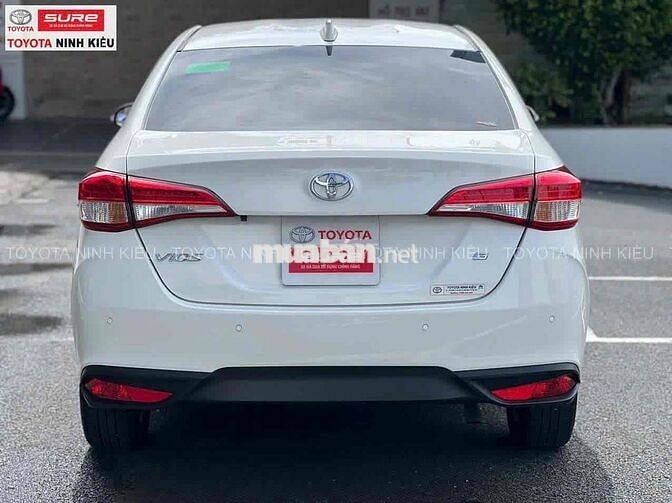 Toyota Vios 2023 1.5G 35.000 km Trắng