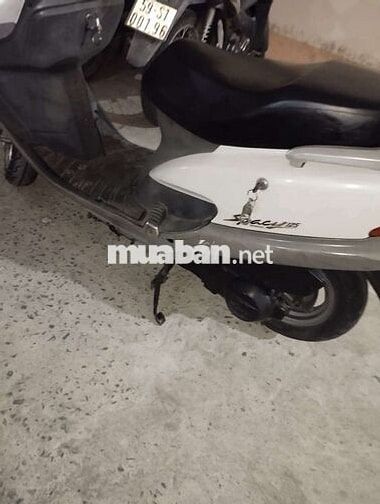 Honda Spacy 125 màu Trắng
