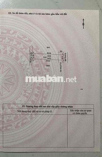 Chính chủ bán đất Thanh An, gần Chợ , UBND - đường xe hơi - pháp lý đầ