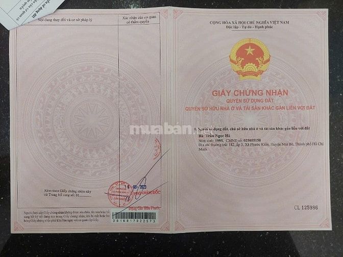 bán đất tặng nhà ngay cầu rạch dơi qua thành phố hồ chí minh vài phút