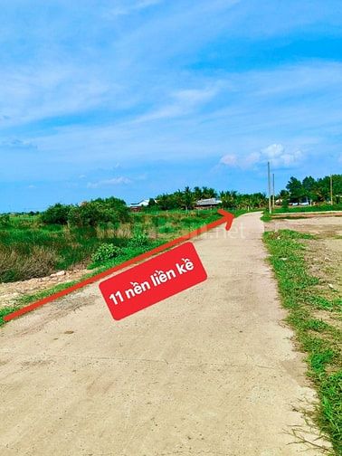 ĐẤT KẾ BÊN KCN ĐỨC HÒA 3 - XÂY TRỌ - KINH DOANH ĐỀU OK 
