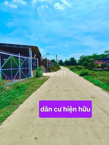 ĐẤT KẾ BÊN KCN ĐỨC HÒA 3 - XÂY TRỌ - KINH DOANH ĐỀU OK 