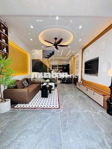 NHÀ HẺM XE HƠI MỚI 100% TRẦN THỊ TRỌNG FULL NỘI THẤT - 2 PHÒNG NGỦ