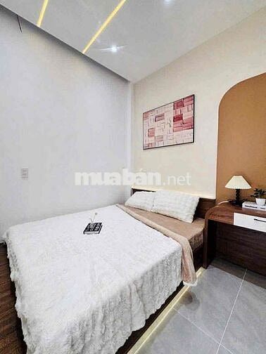 NHÀ HẺM XE HƠI MỚI 100% TRẦN THỊ TRỌNG FULL NỘI THẤT - 2 PHÒNG NGỦ