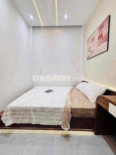 NHÀ HẺM XE HƠI MỚI 100% TRẦN THỊ TRỌNG FULL NỘI THẤT - 2 PHÒNG NGỦ