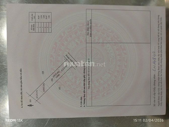 🚨 CHÍNH CHỦ BÁN ĐẤT ĐẸP PHƯỚC AN – ĐỒNG NAI | 153m² | 80m² THỔ CƯ | G