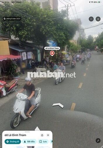 CHO THUÊ MẶT TIỀN LÊ ĐÌNH THÁM PHƯỜNG TÂN SƠN NHÌ : 4 x 20 đúc lửng 