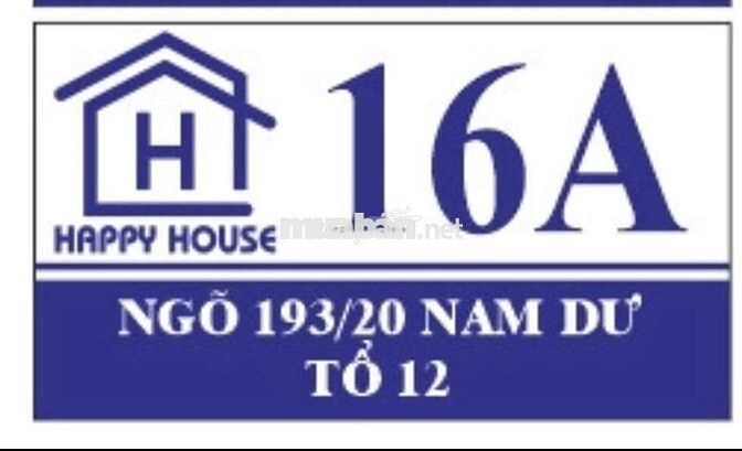 Cho thuê nhà tại ngõ 193 Nam Dư