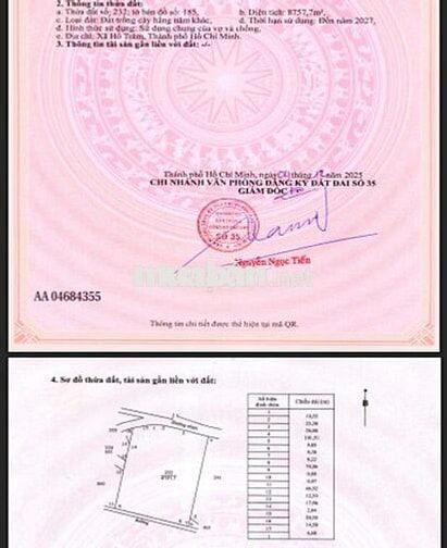 Đất Hồ Tràm gần 1ha 3 mặt tiền – đầu tư nghỉ dưỡng cực tốt