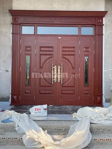 CỬA THÉP VÂN GỖ HUẾ – LÂM PHƯƠNG DOOR