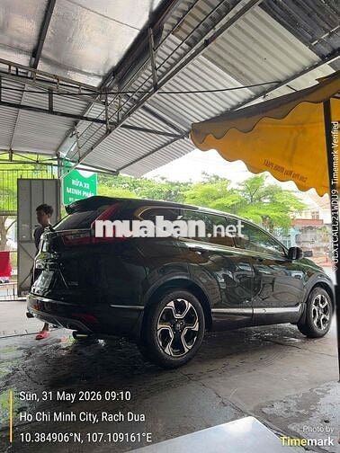 Honda CRV 2018 Bản L Xanh rêu