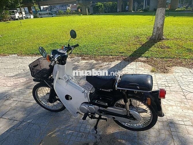 Honda Super Cub 50 Trắng đen