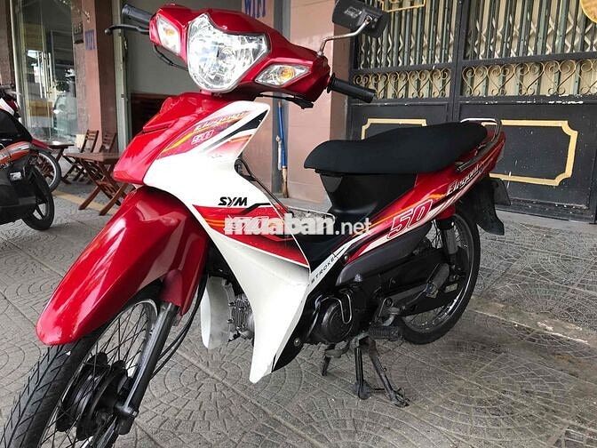 SYM Elegant 50cc Đỏ trắng