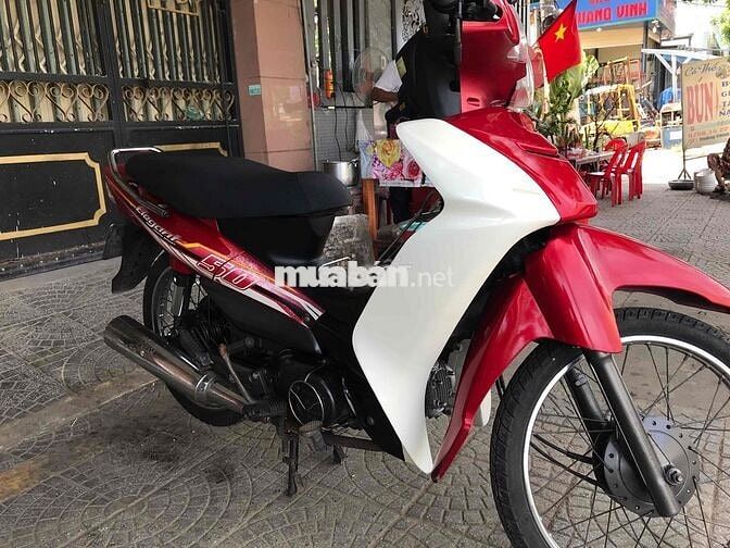 SYM Elegant 50cc Đỏ trắng