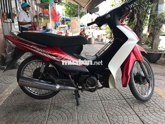 SYM Elegant 50cc Đỏ trắng