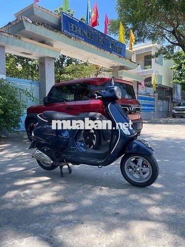 Piaggio Vespa LX 125 phun xang điện  2012 Xanh đậm