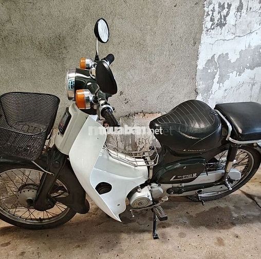 Honda Cub 81 Trắng Xanh