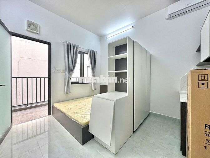 STUDIO PHẠM THẾ HIỂN QUẬN 8 – BAN CÔNG – FULL NỘI THẤT – TRỐNG 