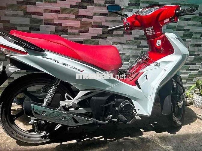 Honda Wave 125i Trắng đỏ 5230 km