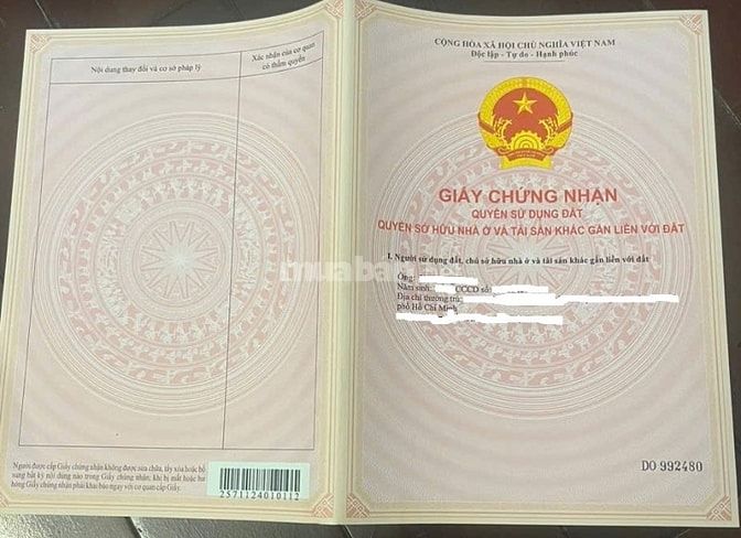 Bán đất giá rẻTrảng bàng Tây Ninh 