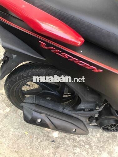 Honda Vision Đen đỏ chính chủ