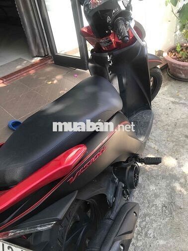 Honda Vision Đen đỏ chính chủ