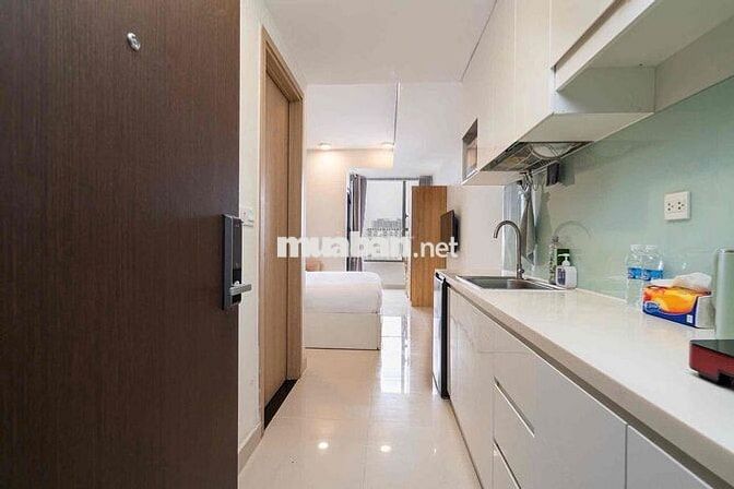 🏙️ Studio Rivergate Quận 4 27m² Full Nội Thất | Sát Quận 1