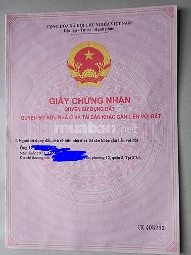 BÁN GẤP TRONG NGÀY, NHÀ MẶT TIỀN QUỐC LỘ 50,GIÁ RẺ HƠN THỊ TRƯỜNG. 
