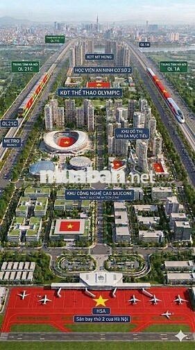 ĐÓN SÓNG DỰ ÁN KHU CÔNG NGHỆ CAO(THUNG LŨNG SILICON)6000HA